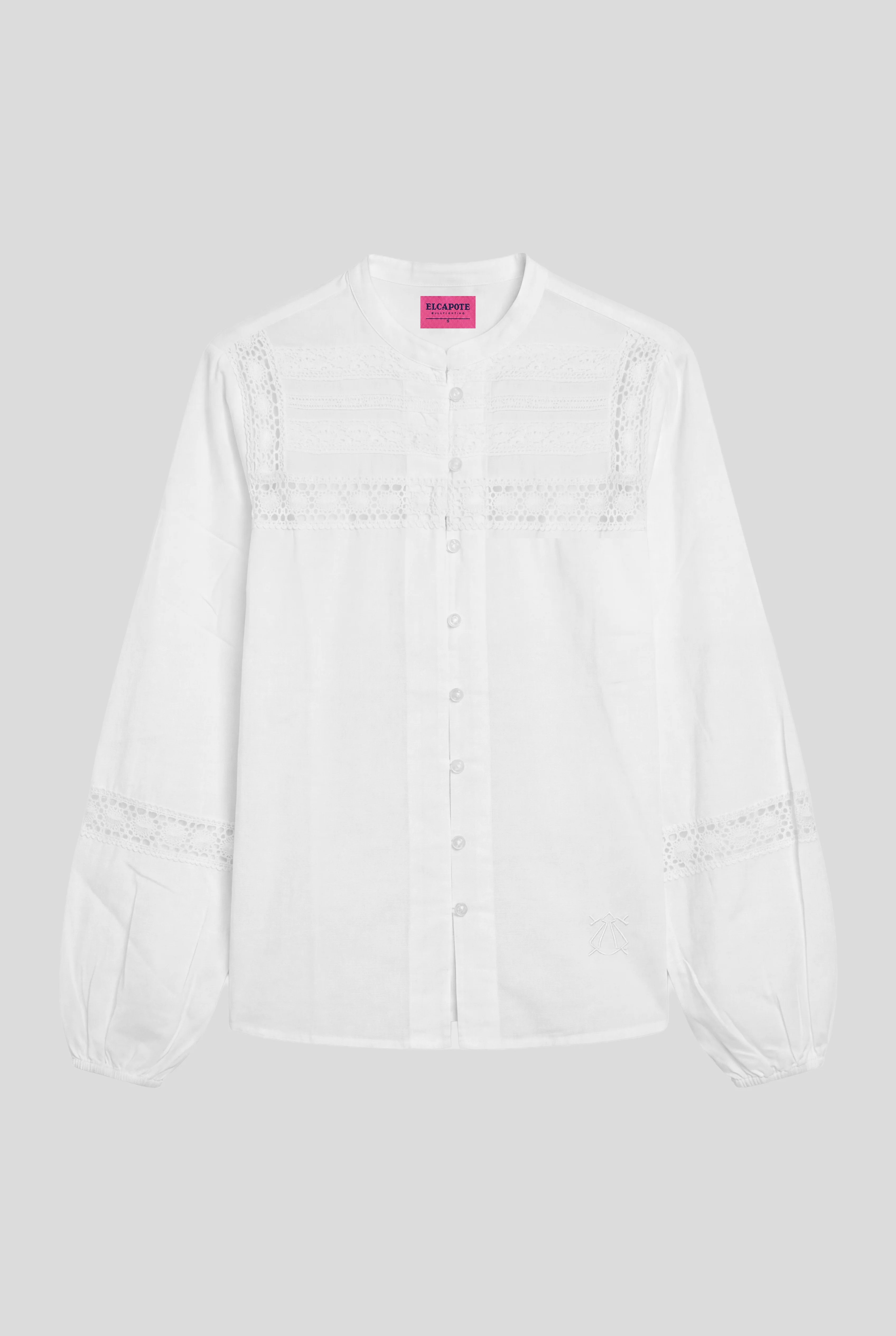 Blusa Blanca Castilla Mujer - Image 2