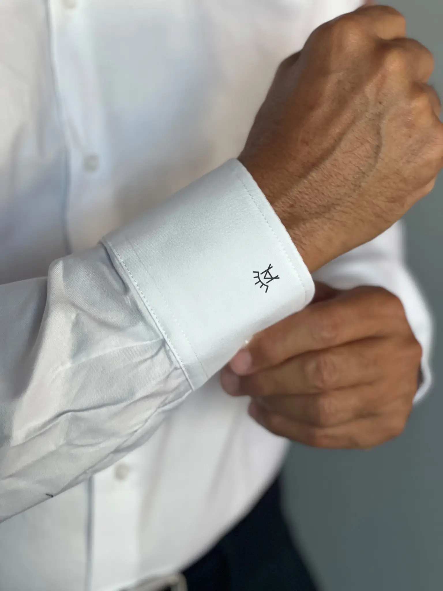 Camisa Blanca Personalizable Hombre - Image 8