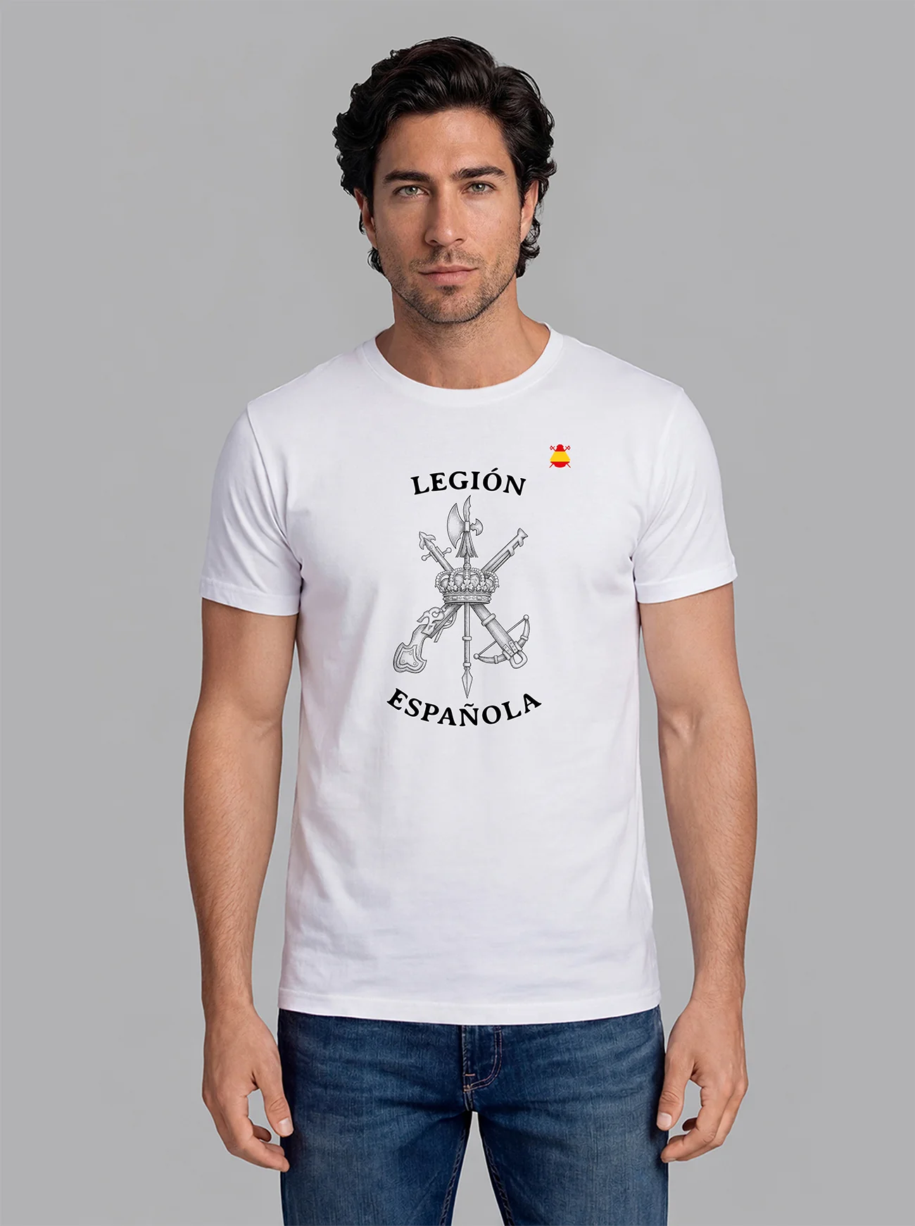 Camiseta Blanca Personalizable Hombre - Image 5