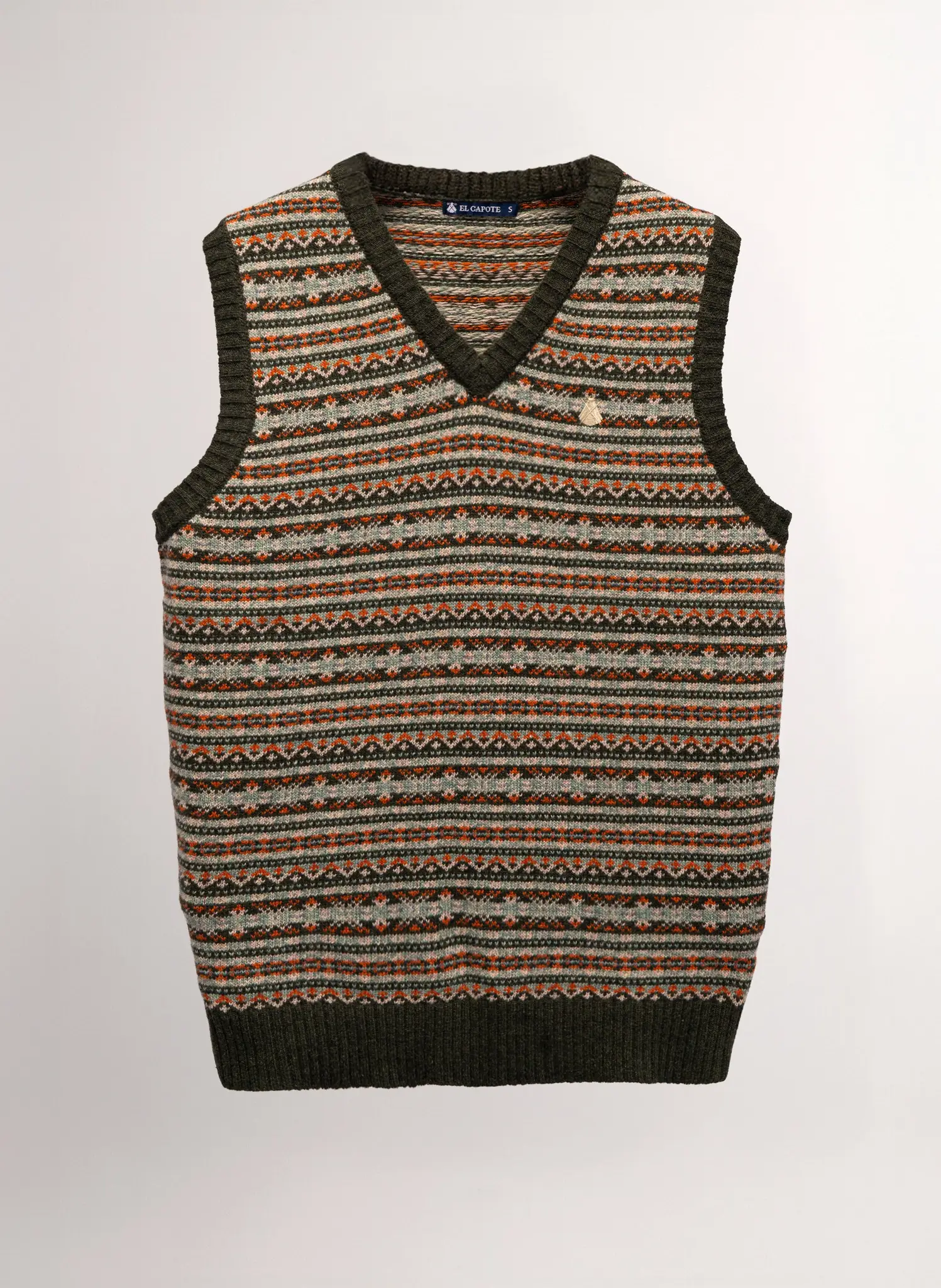 Chaleco Lambswool Jaspeado Mujer - Image 2