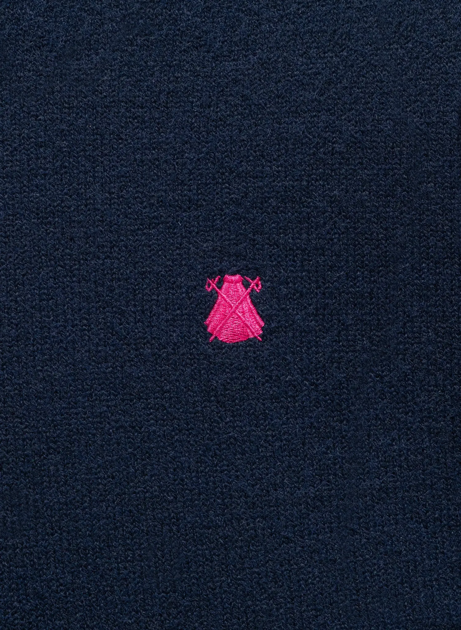 Jersey Lambswool Cuello Caja Azul Hombre - Image 3