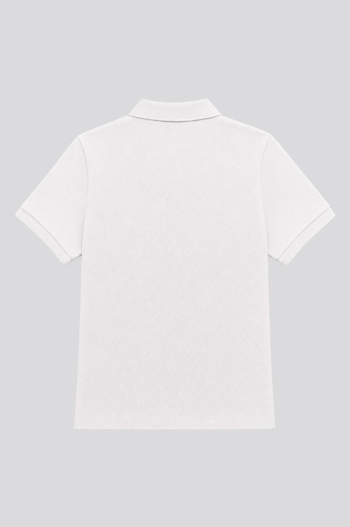 Polo Blanco Classic Logo Rosa Mujer - Image 5