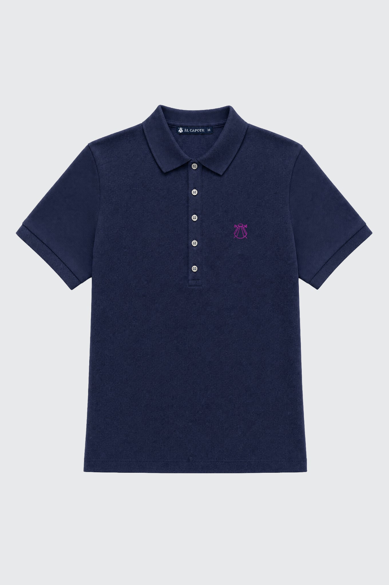 Polo Classic Azul Marino Mujer - Image 4