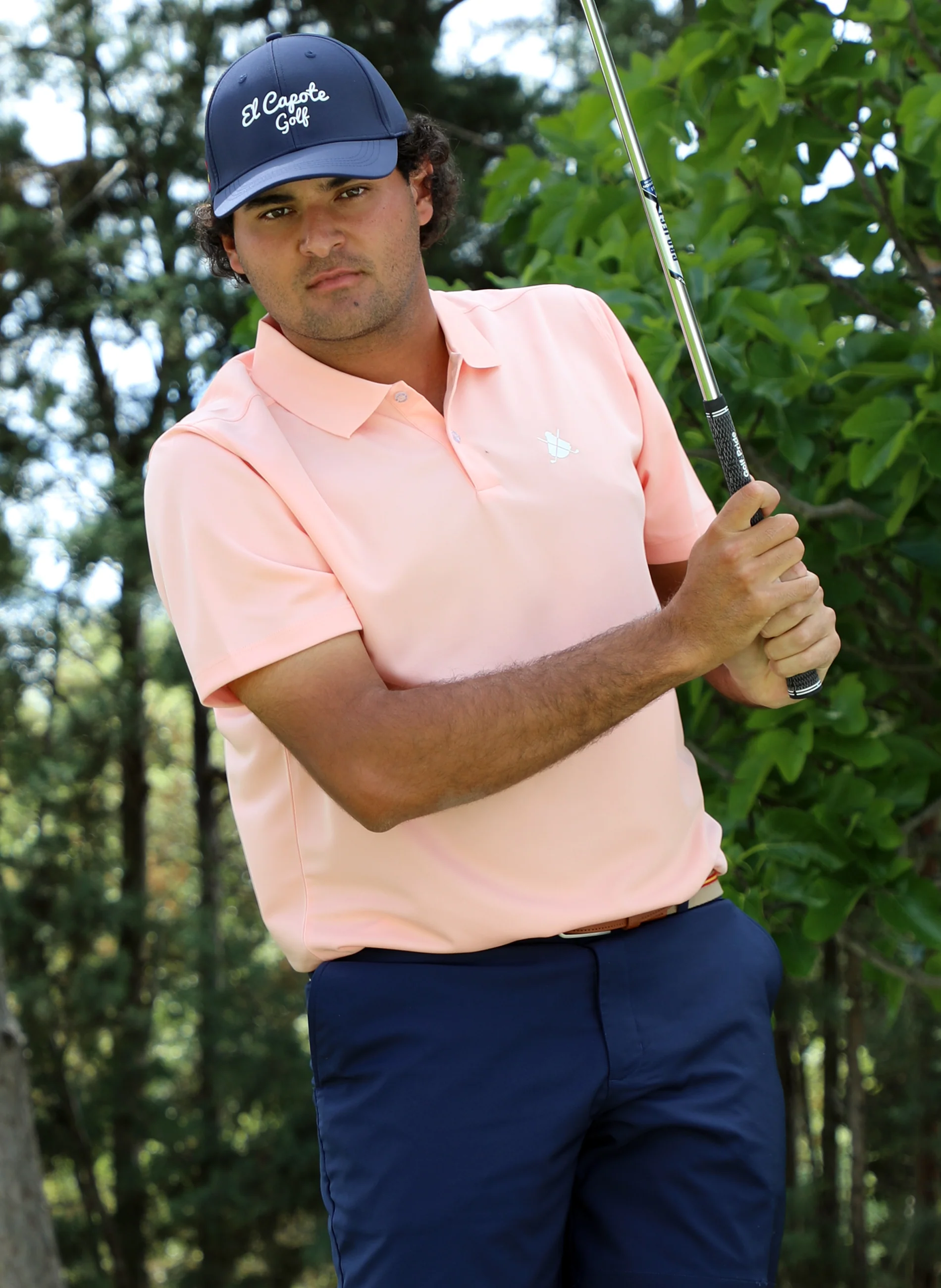 Polo Salmón Técnico  Hombre