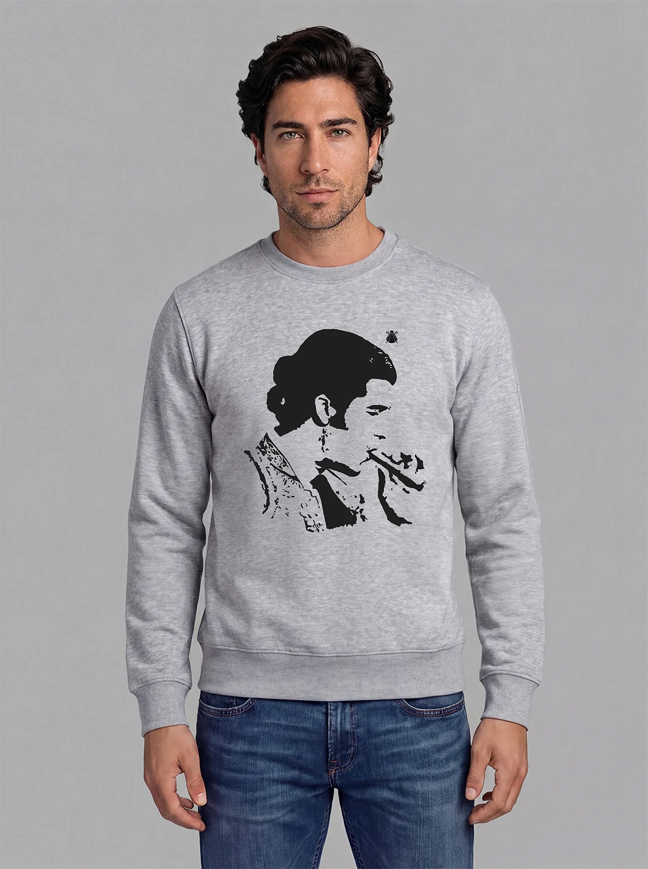 Sudadera Gris Personalizable Hombre - Image 14